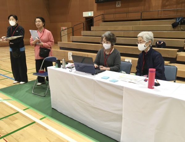 得点計算係、進行係